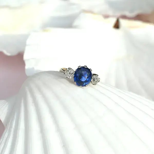 Antique & Vintage Sapphire Engagement Rings - Parkin and Gerrish